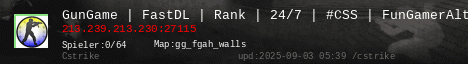 GunGame | FastDL | Rank | 24/7 | #CSS | FunGamerAltersHeim.d​e​